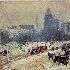 Preview Hassam, Winter in Union Square 1894