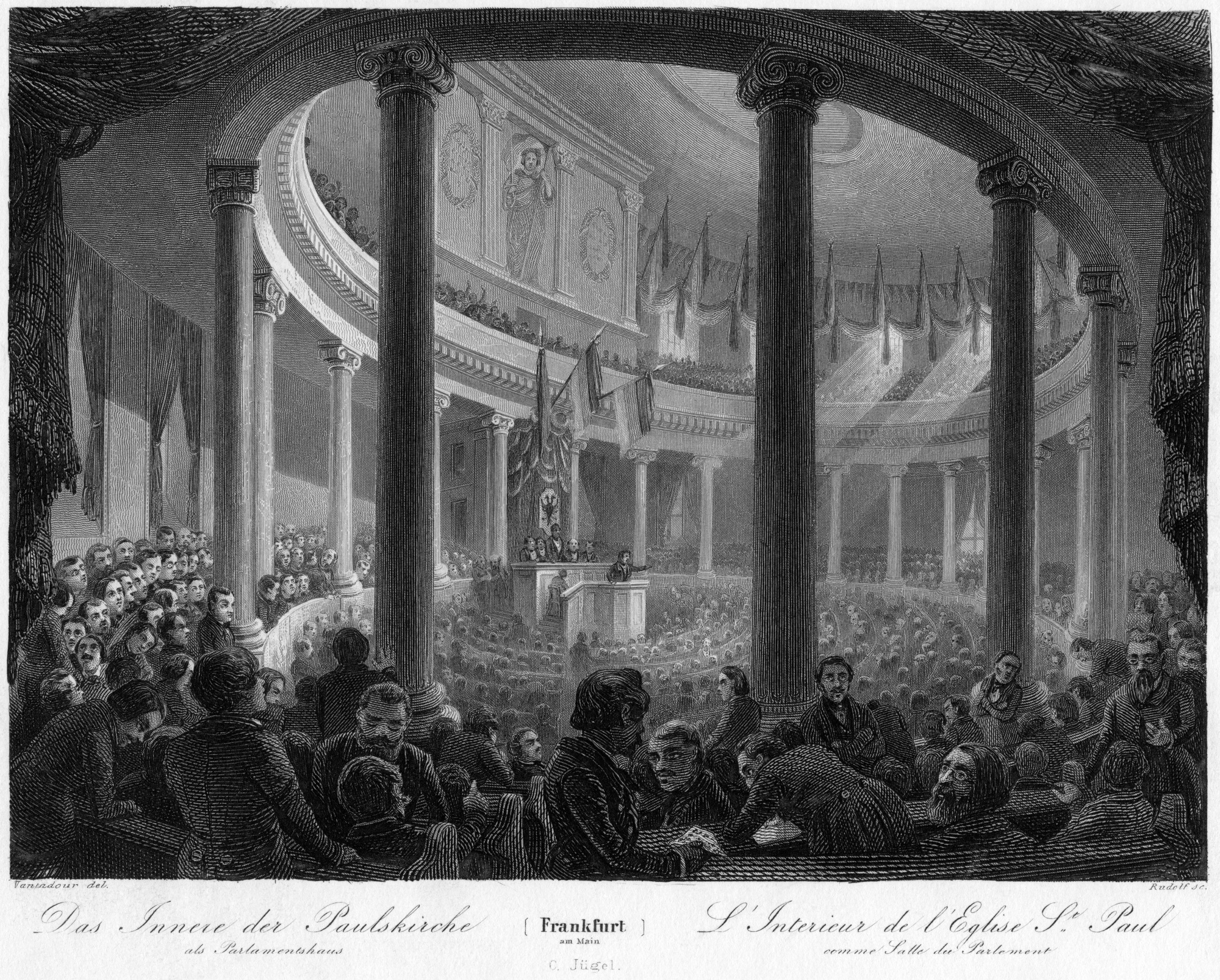 Nationalversammlung Paulskirche 1